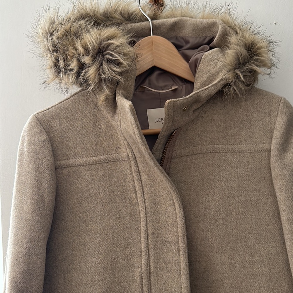 JCrew Vail Parka - Size 0 - Picture 3 of 5